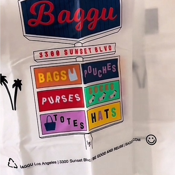 LA baggu store exclusive reusable bag - Picture 3 of 3